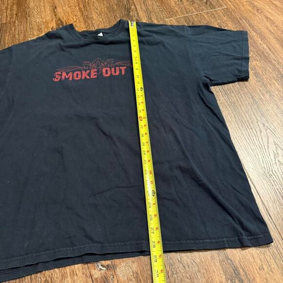 The Horse Presents “Smoke Out 11” 2010 Biker Harley Style Graphic T-Shirt Sz.XL - Picture 6 of 7